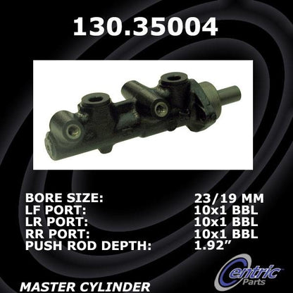 Centric Parts Premium Brake Master Cylinder for 1977-1985 Mercedes-Benz 130.35004