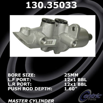 Centric Parts Brake Master Cylinder Premium for Mercedes-Benz CLS63 AMG 2007-2011, CLS550 2007-2011, E63 AMG 2007-2009, E320 2007-2009, E350 2007-2009, E550 2007-2009, G55 AMG 2009-2011, G550 2009-2013 130.35033