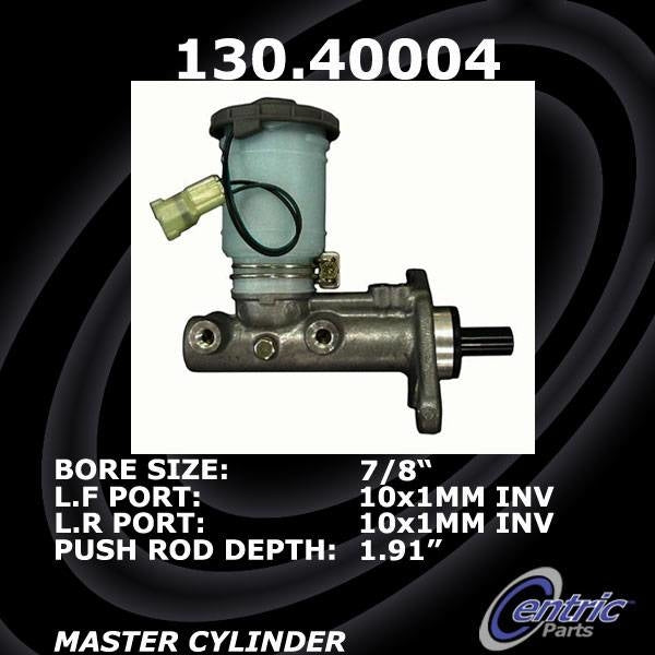 Centric Parts Premium Brake Master Cylinder 130.40004