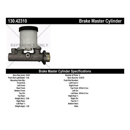 Centric Parts Premium Brake Master Cylinder 130.42310