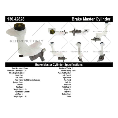 Centric Parts Brake Master Cylinder 130.42828