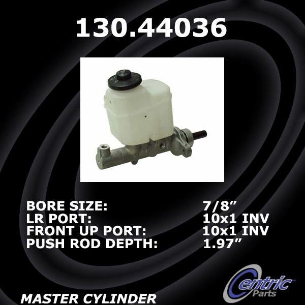 Centric Parts Premium Brake Master Cylinder 130.44036