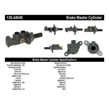Centric Parts Brake Master Cylinder 130.44048