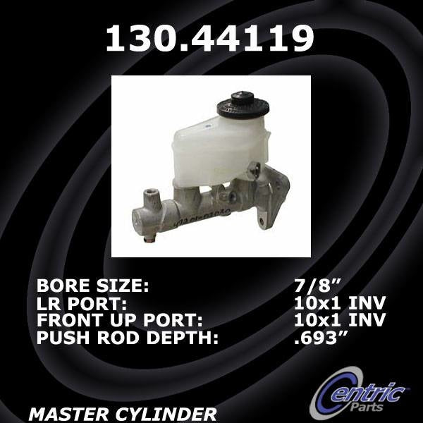 Centric Parts Premium Brake Master Cylinder 130.44119