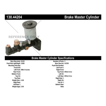 Stoptech Centric Premium Brake Master Cylinder 130.44204