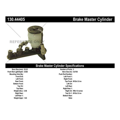 Centric Parts Premium Brake Master Cylinder 130.44405