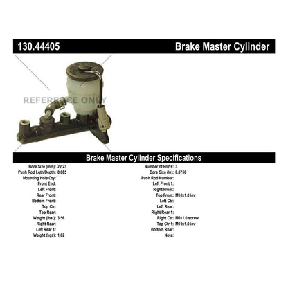 Centric Parts Brake Master Cylinder 130.44405