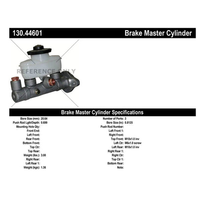 Centric Parts Brake Master Cylinder 130.44601