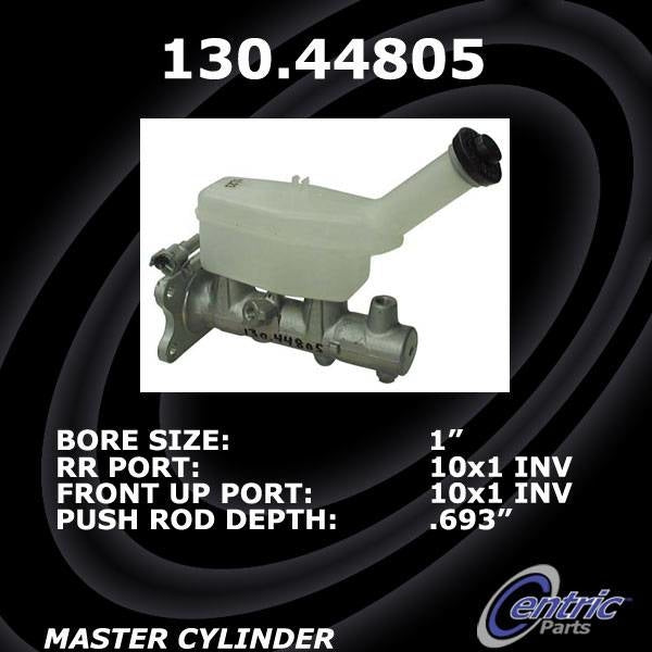 Centric Parts Premium Brake Master Cylinder 130.44805