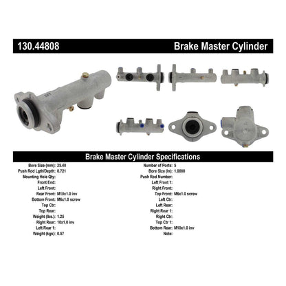 Centric Parts Premium Brake Master Cylinder 130.44808