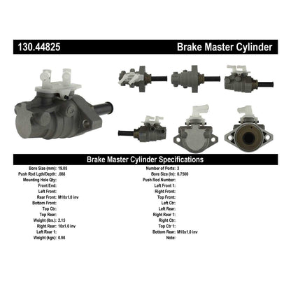 Centric Parts Brake Master Cylinder 130.44825