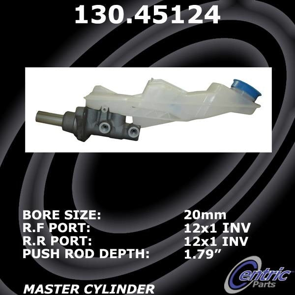 StopTech Premium Brake Master Cylinder 130.45124