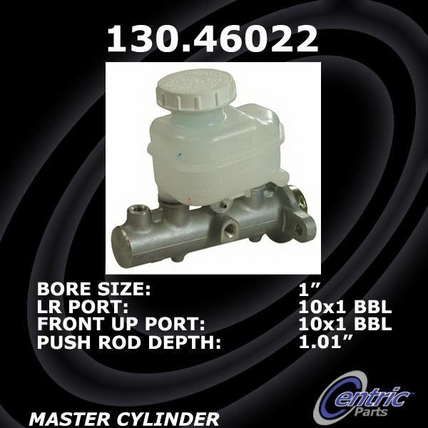 Centric Parts Brake Master Cylinder 130.46022