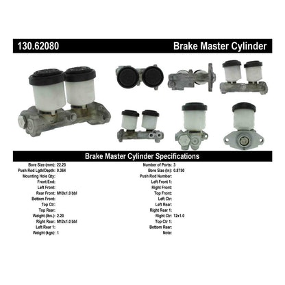 Centric Parts Brake Master Cylinder 130.62080