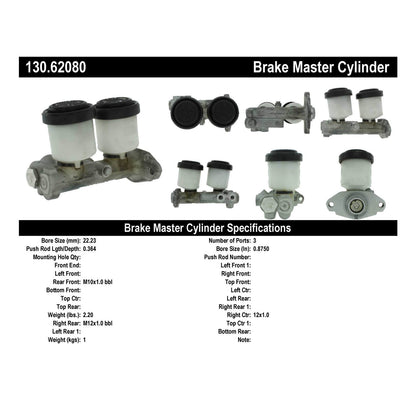 Centric Parts Brake Master Cylinder 130.62080