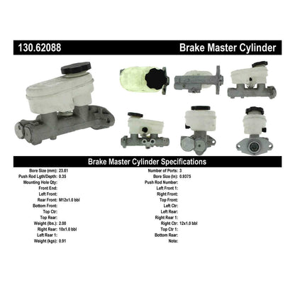 Stoptech Centric Premium Brake Master Cylinder 130.62088