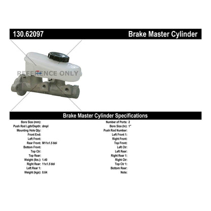 StopTech Premium Brake Master Cylinder 130.62097
