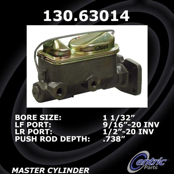 StopTech Premium Brake Master Cylinder 130.63014