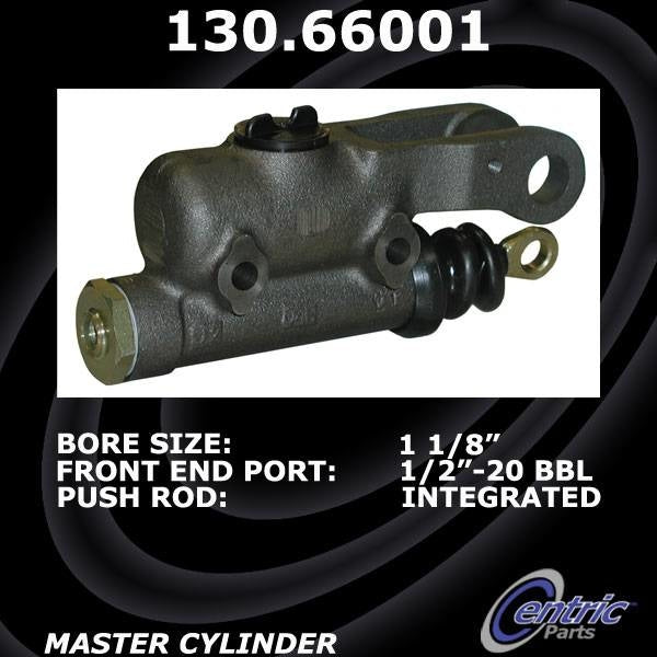 Centric Parts Premium Brake Master Cylinder 130.66001