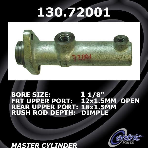 StopTech Premium Brake Master Cylinder 130.72001