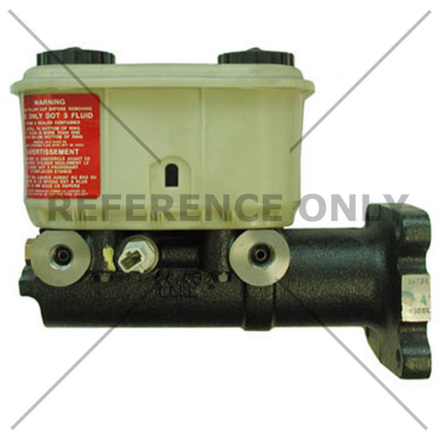 Centric Parts Brake Master Cylinder with Aluminum Casting Body for OEM Fit 130.79025