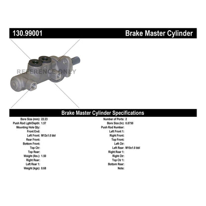 StopTech Premium Brake Master Cylinder 130.99001