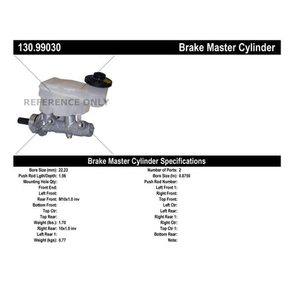 Stoptech Centric Premium Brake Master Cylinder 130.99030