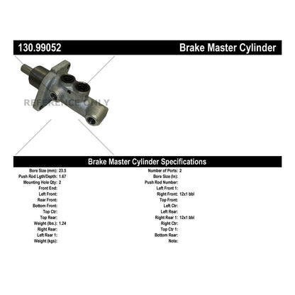 StopTech Premium Brake Master Cylinder 130.99052