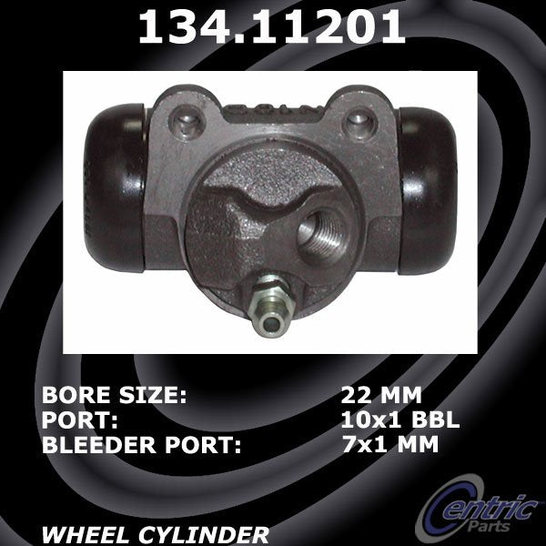 Centric Parts Drum Brake Wheel Cylinder Premium 134.11201