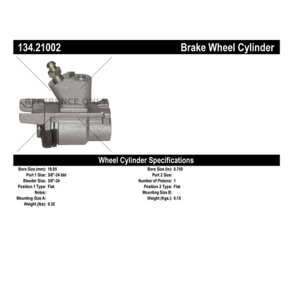 Stoptech Centric Premium Wheel Cylinder - Rear 134.21002