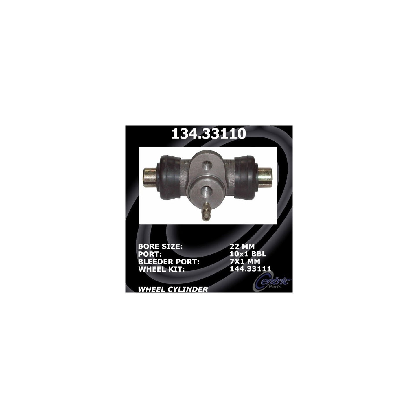Stoptech Centric 58-64 Volkswagen Beetle Special Premium Front Wheel Cylinder 134.33110