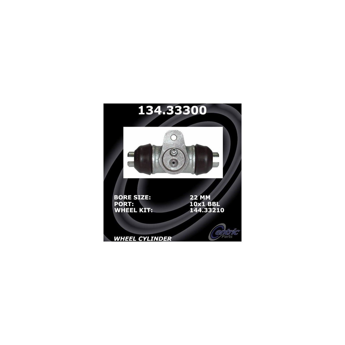 Centric Parts Drum Brake Wheel Cylinder Premium with OE style replacement 134.33300