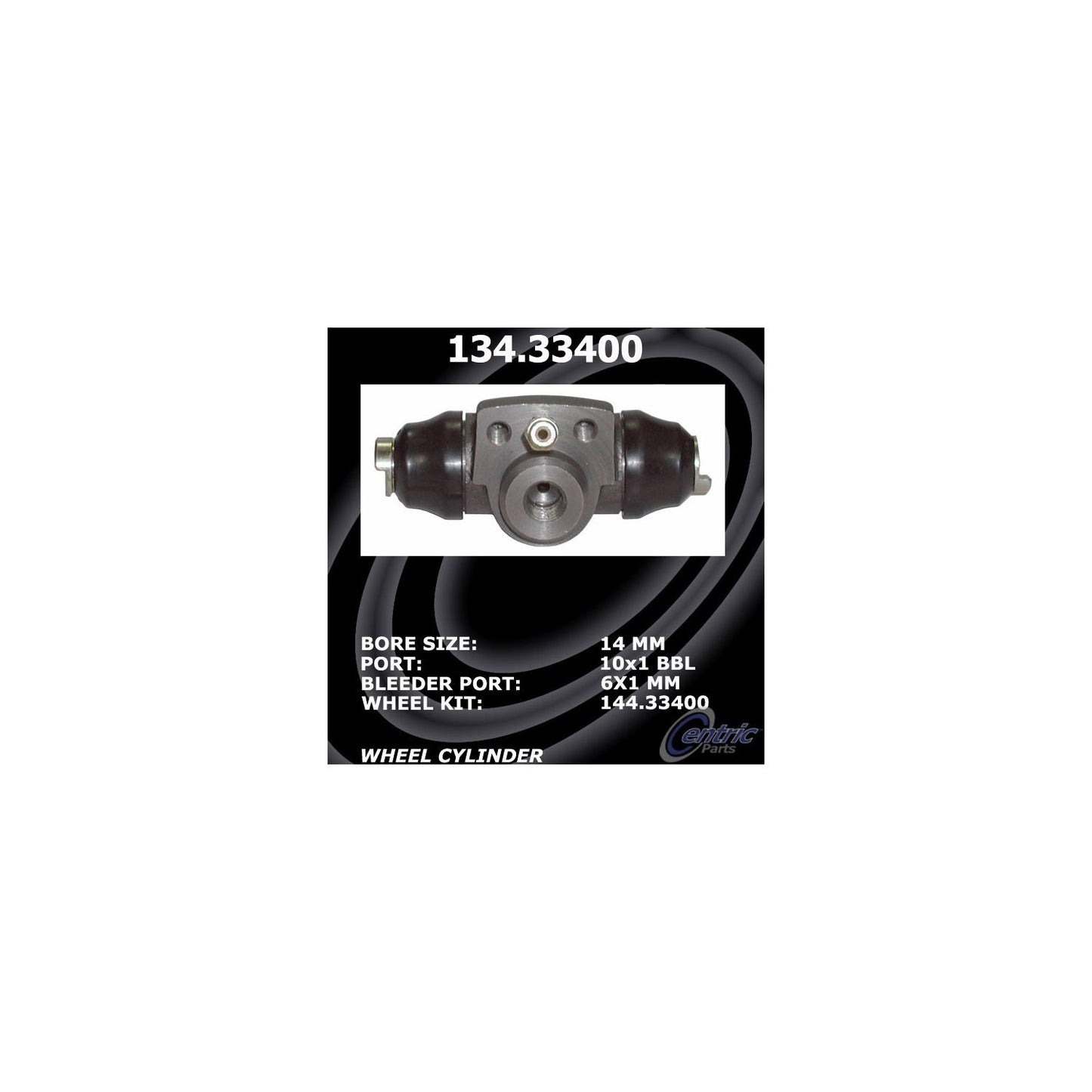 Centric Parts Drum Brake Wheel Cylinder Premium for OE style replacement 134.33400