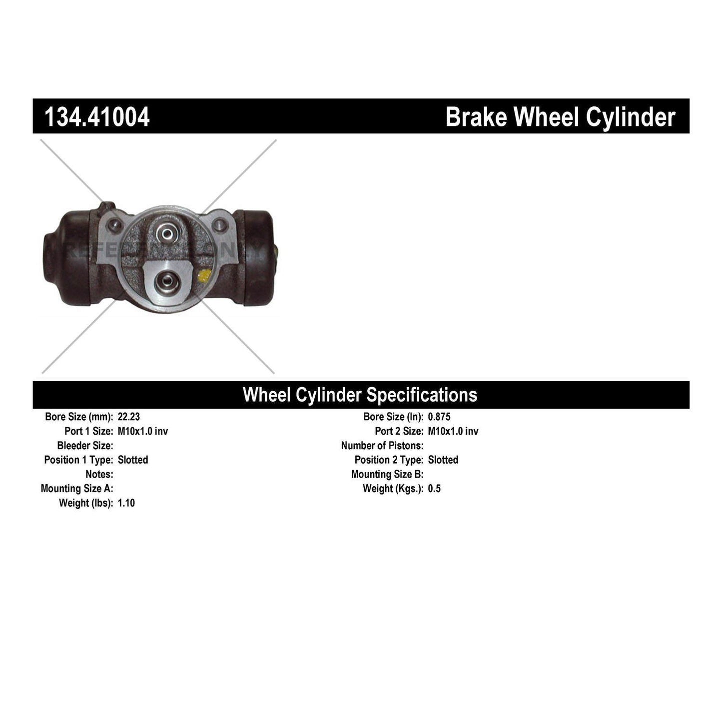StopTech Premium Wheel Cylinder 134.41004
