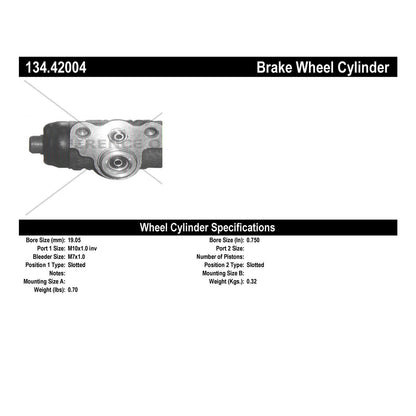 StopTech Premium Wheel Cylinder 134.42004