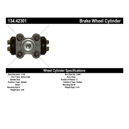 Centric Parts Premium Wheel Cylinder 134.42301