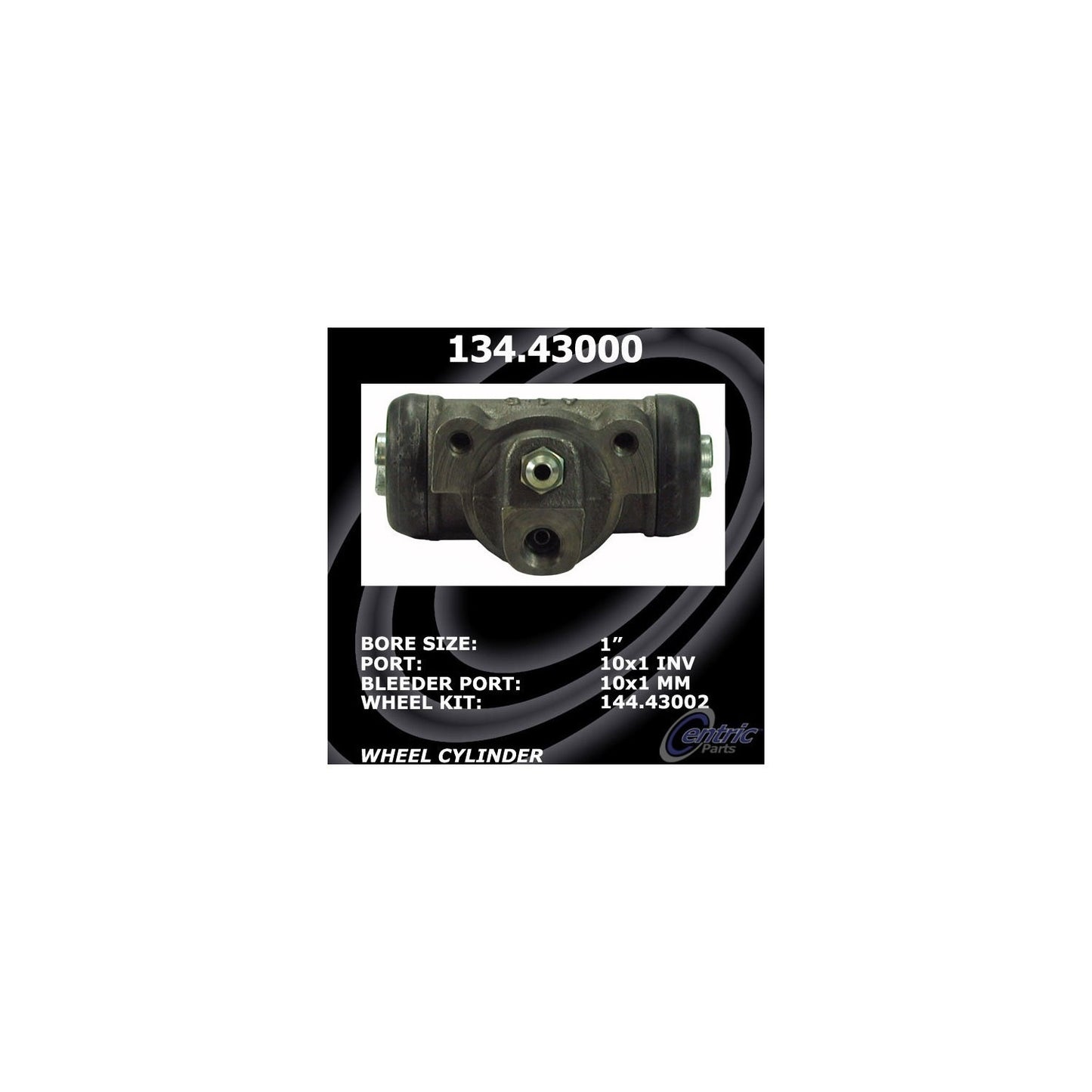 Centric Parts Drum Brake Wheel Cylinder with Brass Inserts for OE Style Replacement 134.43000