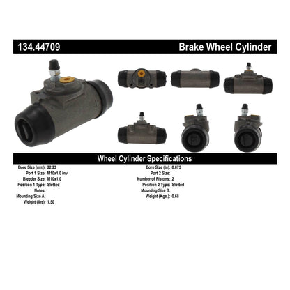 Stoptech Centric Premium Wheel Cylinder - Rear 134.44709