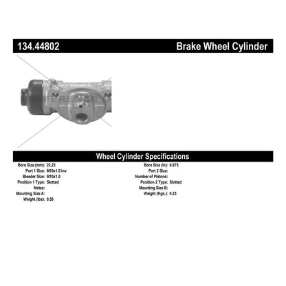 StopTech Premium Wheel Cylinder 134.44802
