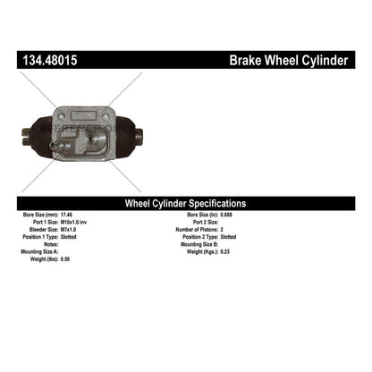 Centric Parts Premium Wheel Cylinder 134.48015