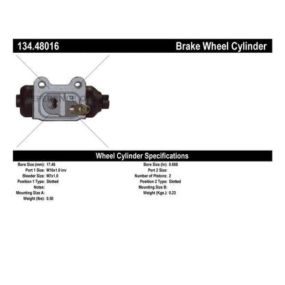 Centric Parts Premium Wheel Cylinder 134.48016