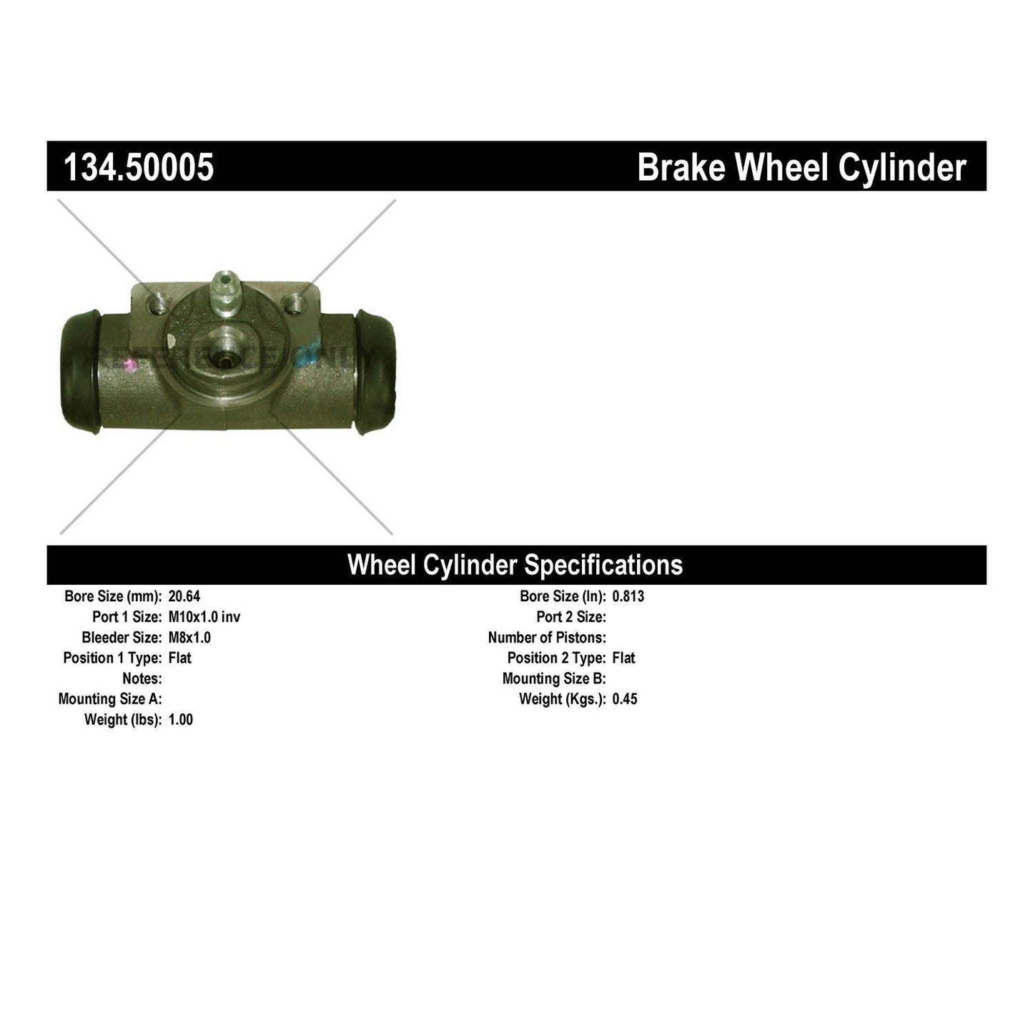 StopTech Premium Wheel Cylinder 134.50005