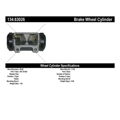 StopTech Premium Wheel Cylinder 134.63026