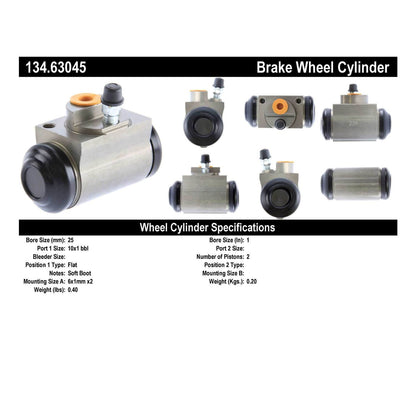 Centric Parts Drum Brake Wheel Cylinder 134.63045