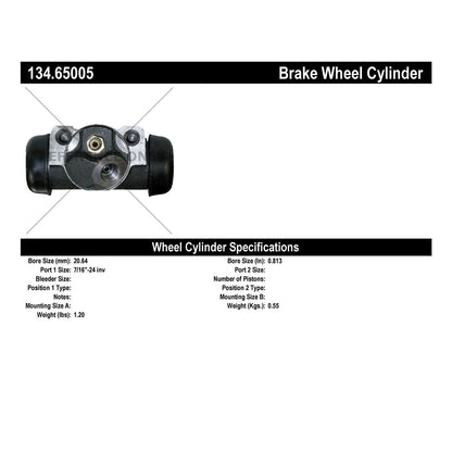 Centric Parts Premium Wheel Cylinder 134.65005