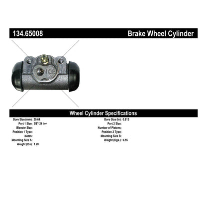Centric Parts Premium Wheel Cylinder 134.65008