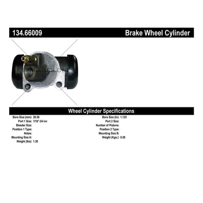 Centric Parts Premium Wheel Cylinder 134.66009