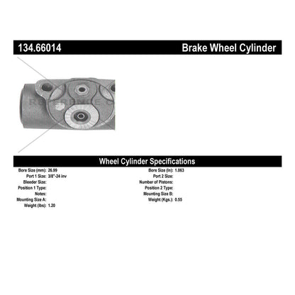 Centric Parts Premium Wheel Cylinder 134.66014