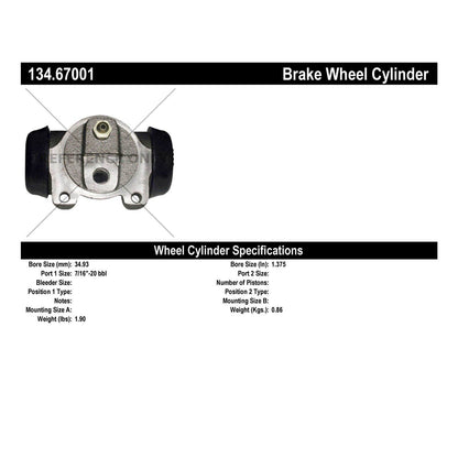 StopTech Premium Wheel Cylinder 134.67001