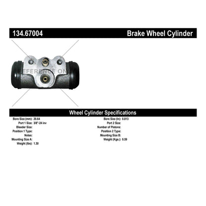 Centric Parts Premium Wheel Cylinder 134.67004